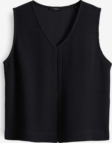 juoda OPUS Palaidinė be rankovių 'Gopica': priekis