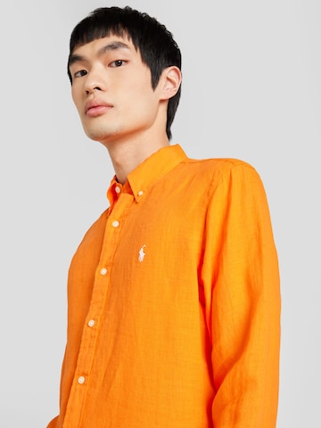 Polo Ralph Lauren Tavaline suurus Triiksärk, värv oranž