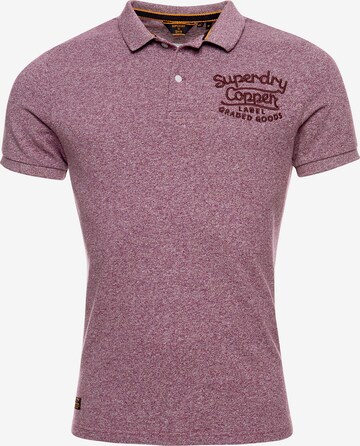 Superdry Regular fit Shirt 'Superstate' in Rood: voorkant