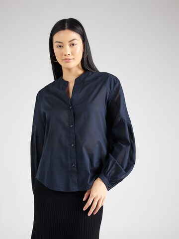 BOSS Blouse 'Berday' in Blue: front