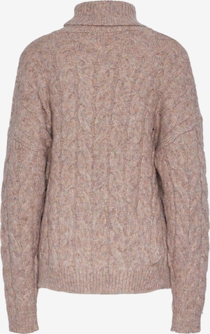 Pull-over 'SILLE' PIECES en beige