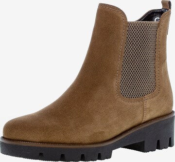 GABOR Chelsea Boots 'Davos' in Brown: front