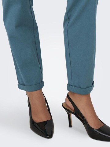 ONLY Slimfit Hose 'Biana-Maree' in Blau