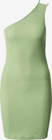 NEON & NYLON - Vestido 'LUA' em verde: frente