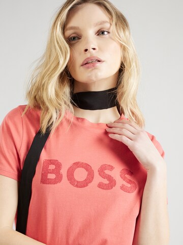 BOSS - Camiseta 'Elogo 5' en rosa