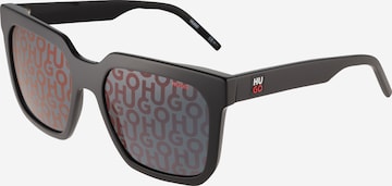 Lunettes de soleil '1218/S' HUGO Red en noir : devant