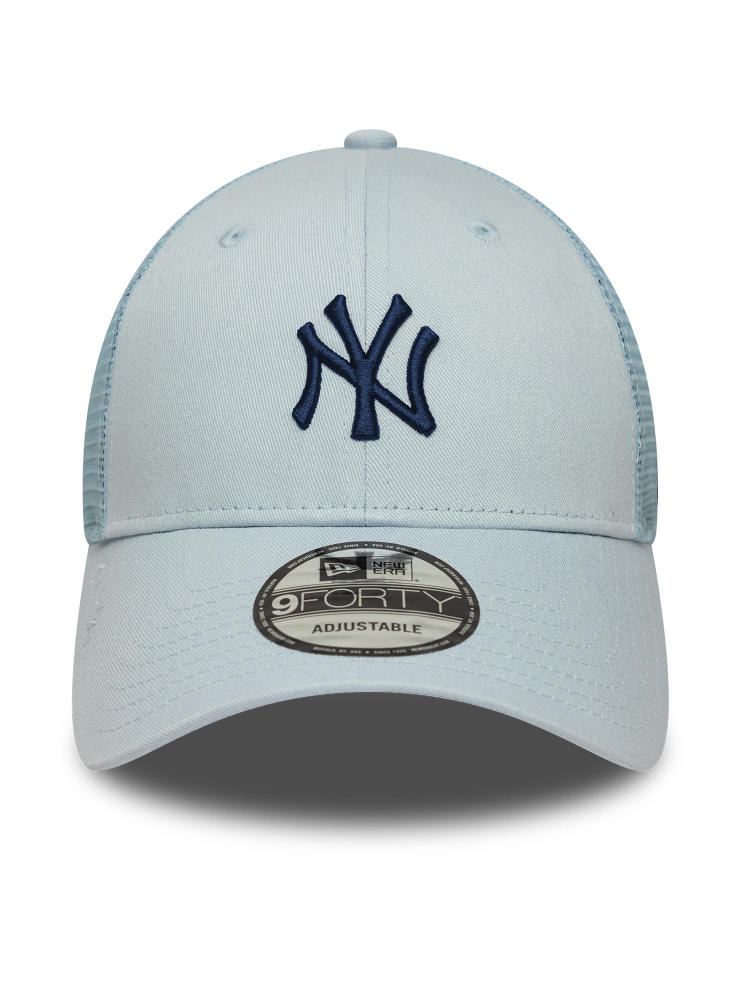 NEW ERA Шапка с козирка 'HOMEFIELD 9FORTY NEYYAN ' в синьо: отпред