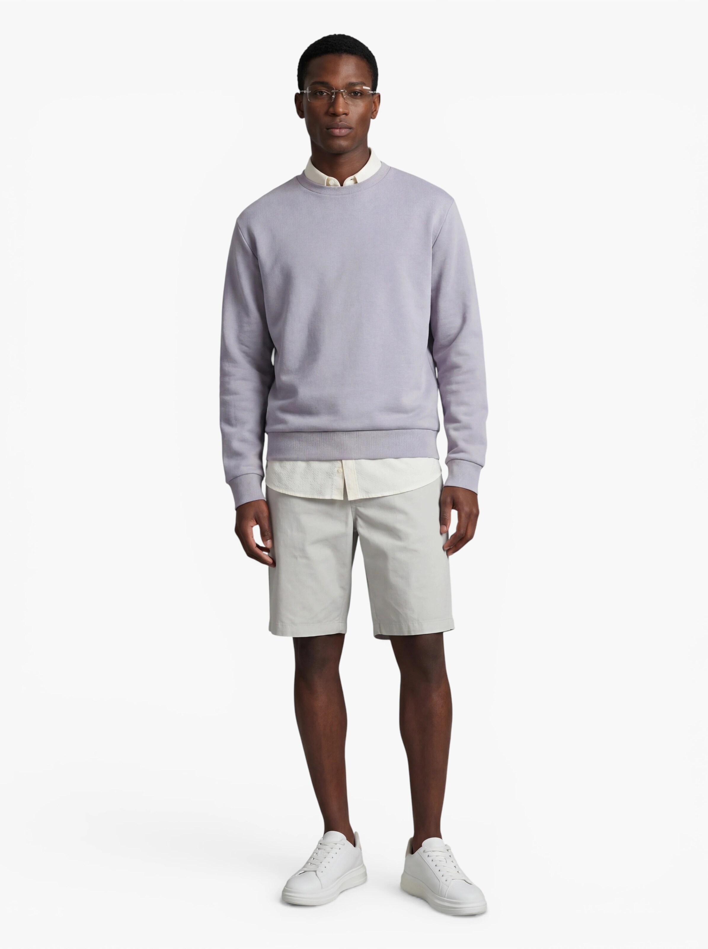 JJ Rebel - Sweatshirt 'JREBAARON' em roxo