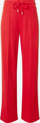 River Island - Pierna ancha Pantalón en rojo: frente