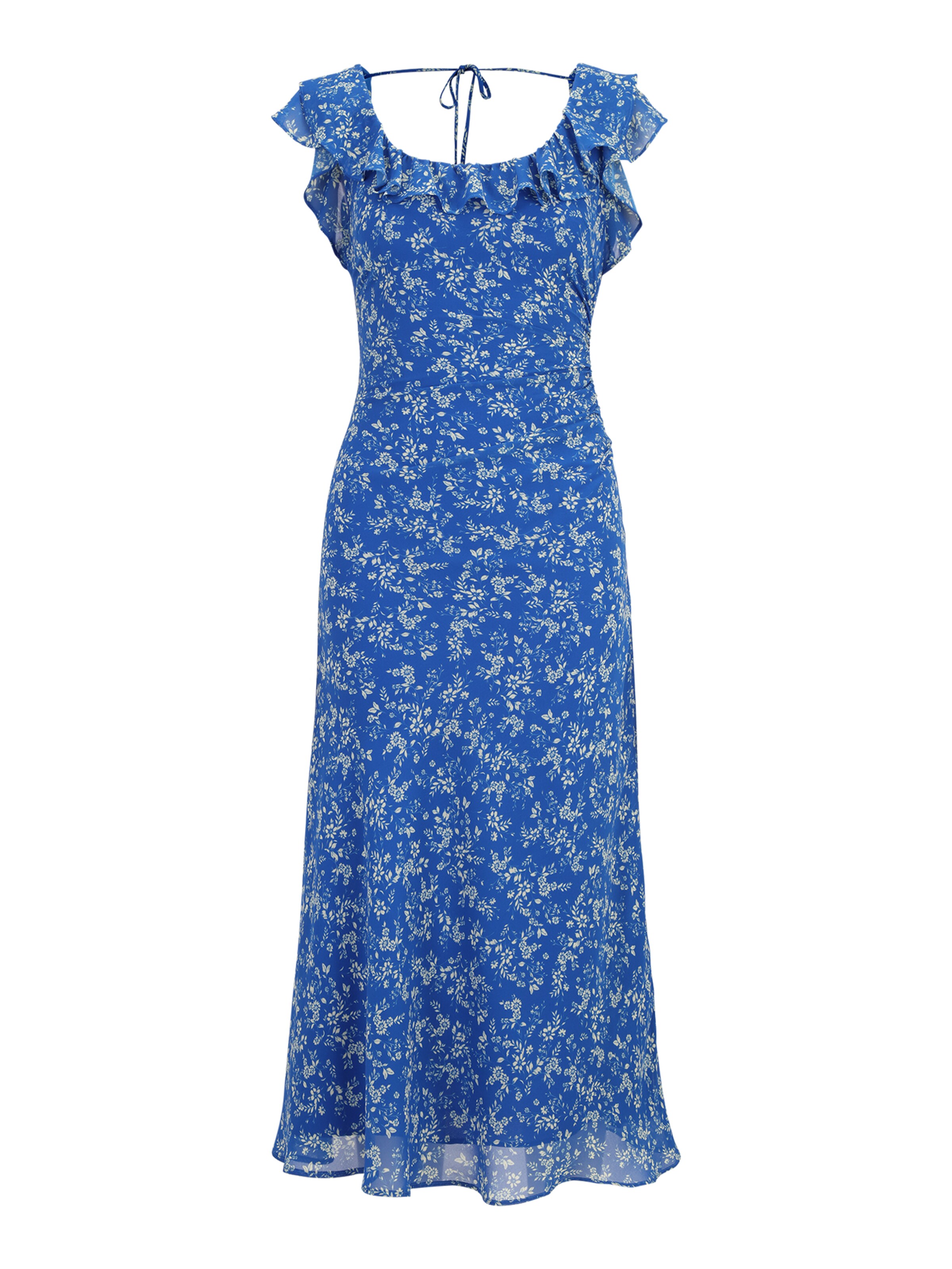 Forever New Petite Vestido de verano 'Paige' en azul cobalto / blanco, Vista del producto