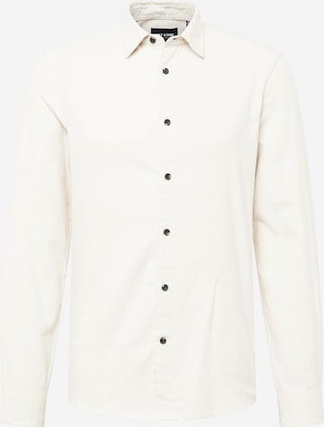 Only & Sons Button Up Shirt 'ARI' in White: front