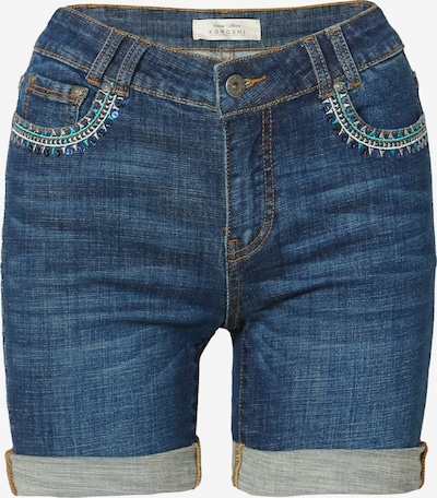 KOROSHI Shorts in blue denim, Produktansicht