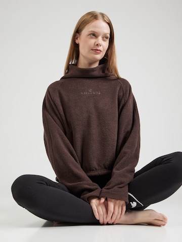 brūns Moonchild Yoga Wear Sporta džemperis: no priekšpuses