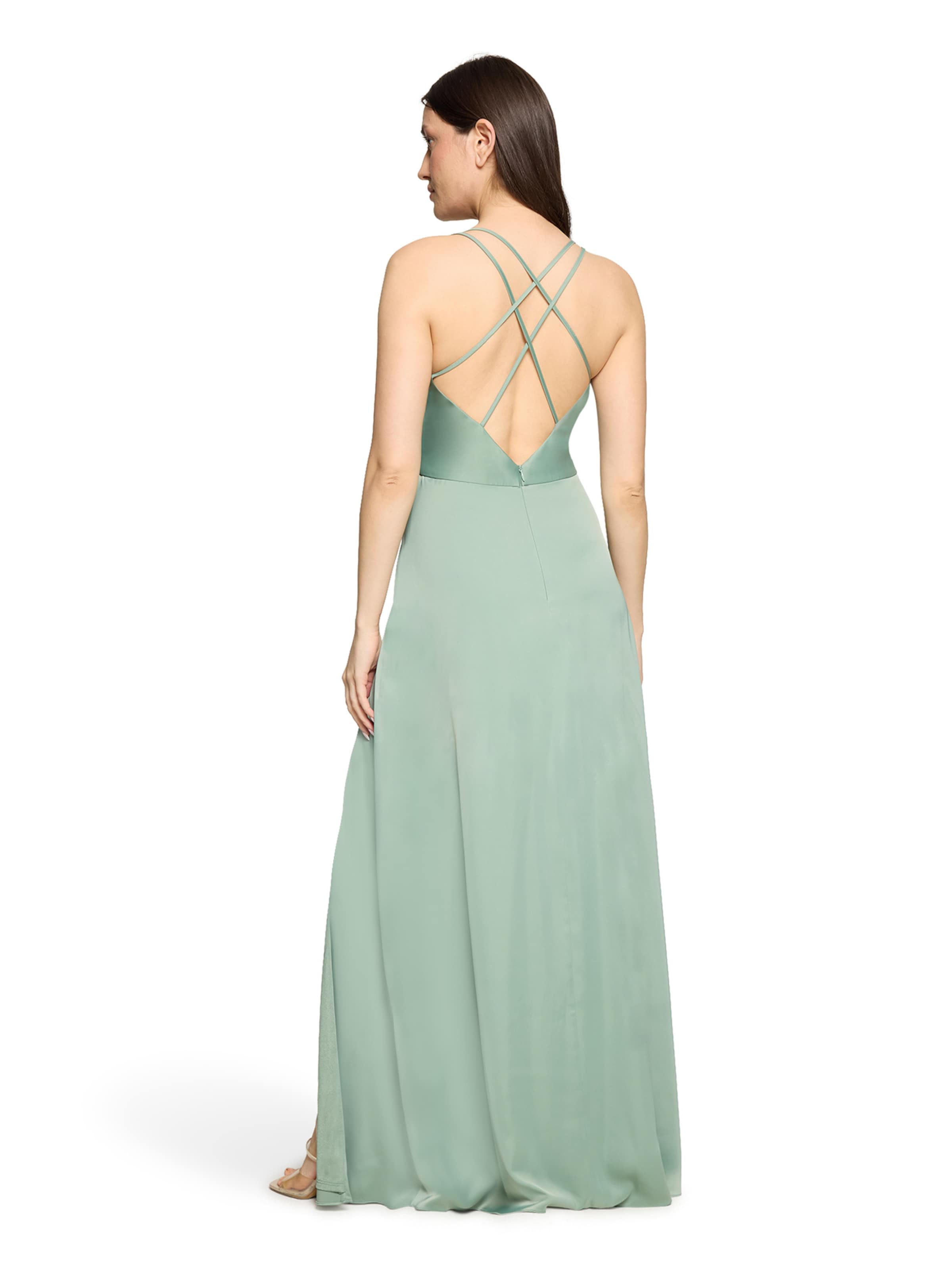 Robe de soirée Vera Mont en vert