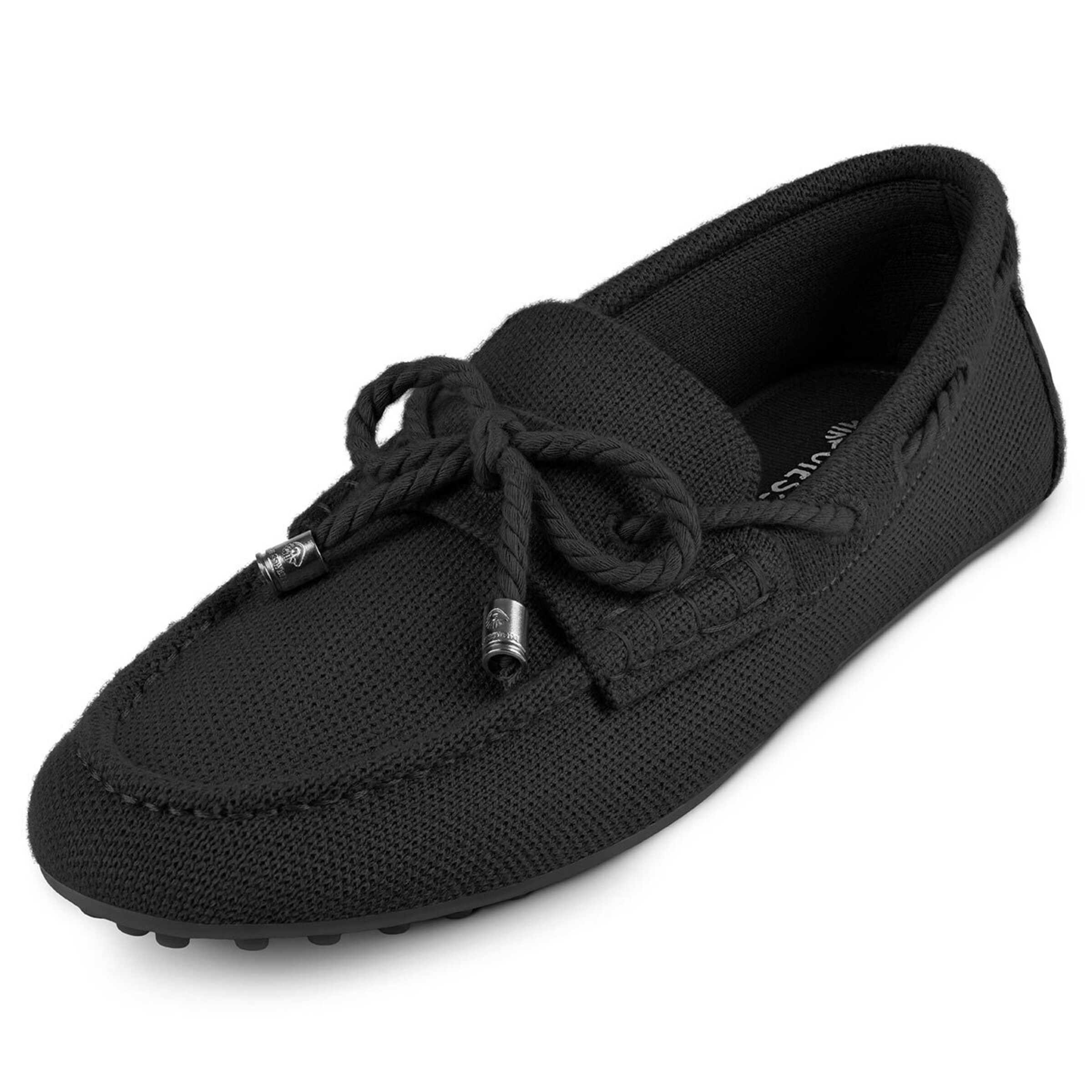 Mocassin GIESSWEIN en noir : devant