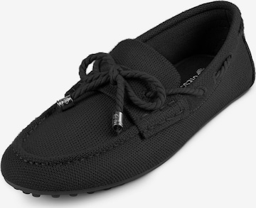 GIESSWEIN Moccasins in Black: front