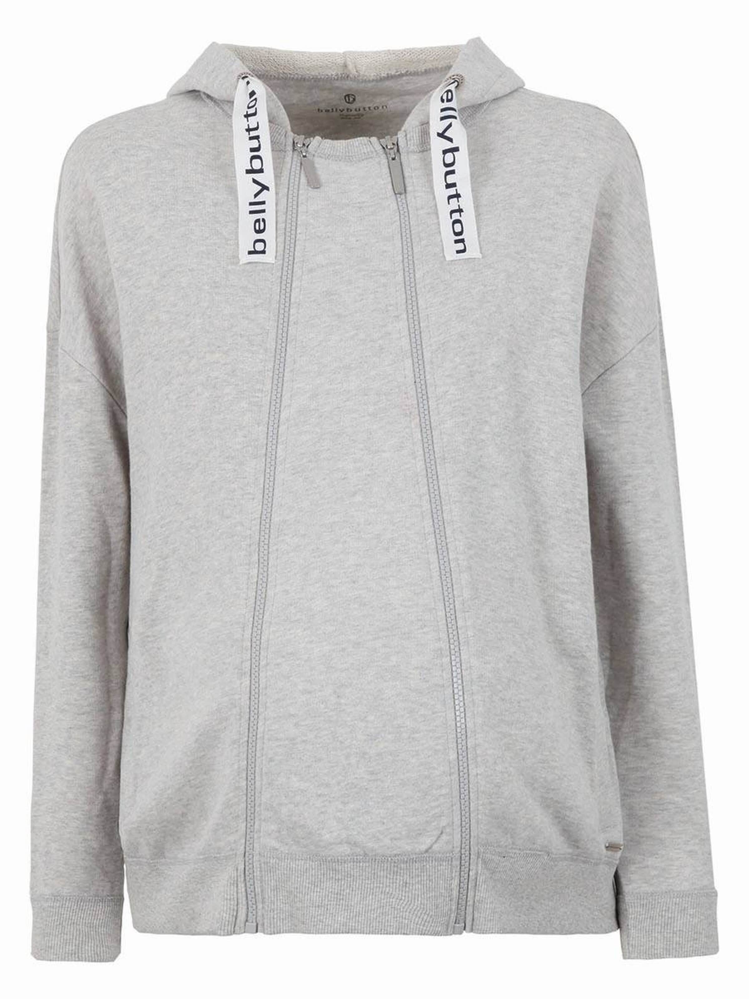 BELLYBUTTON Sweatjacke‌‌‌‌ in Grau: Vorderseite