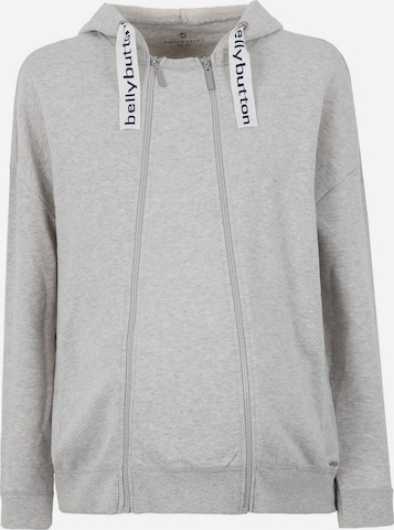 BELLYBUTTON Sweatjacke in Grau: Vorderseite