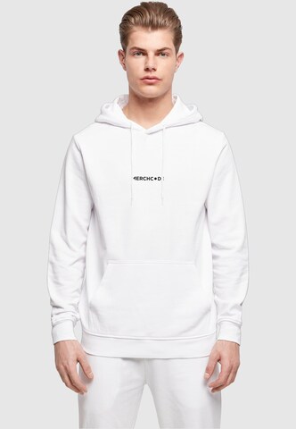 Merchcode Sweatshirt 'Break The Rules' in White: front