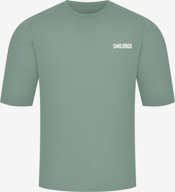 Smilodox T-Shirt ' Cyris ' in Grün: Vorderseite