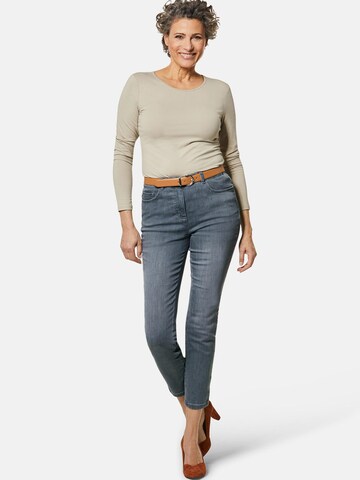 Coupe slim Jean Goldner en gris