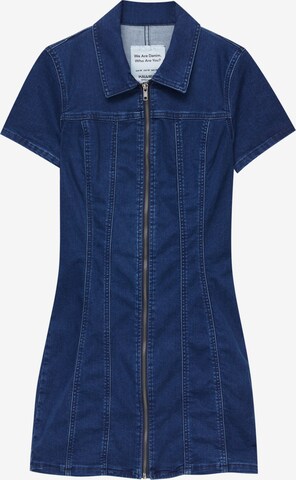 Pull&Bear Kleid in Blau: predná strana