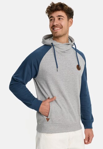 Sweat-shirt 'Rowland' INDICODE JEANS en gris