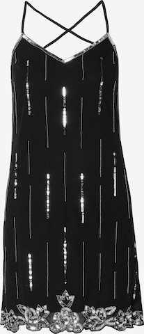 KOROSHI Mekko värissä musta: etupuoli