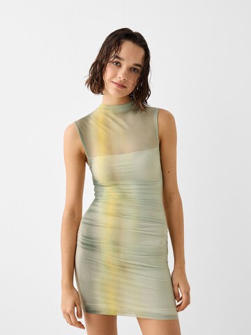 Bershka Dress in Green: front