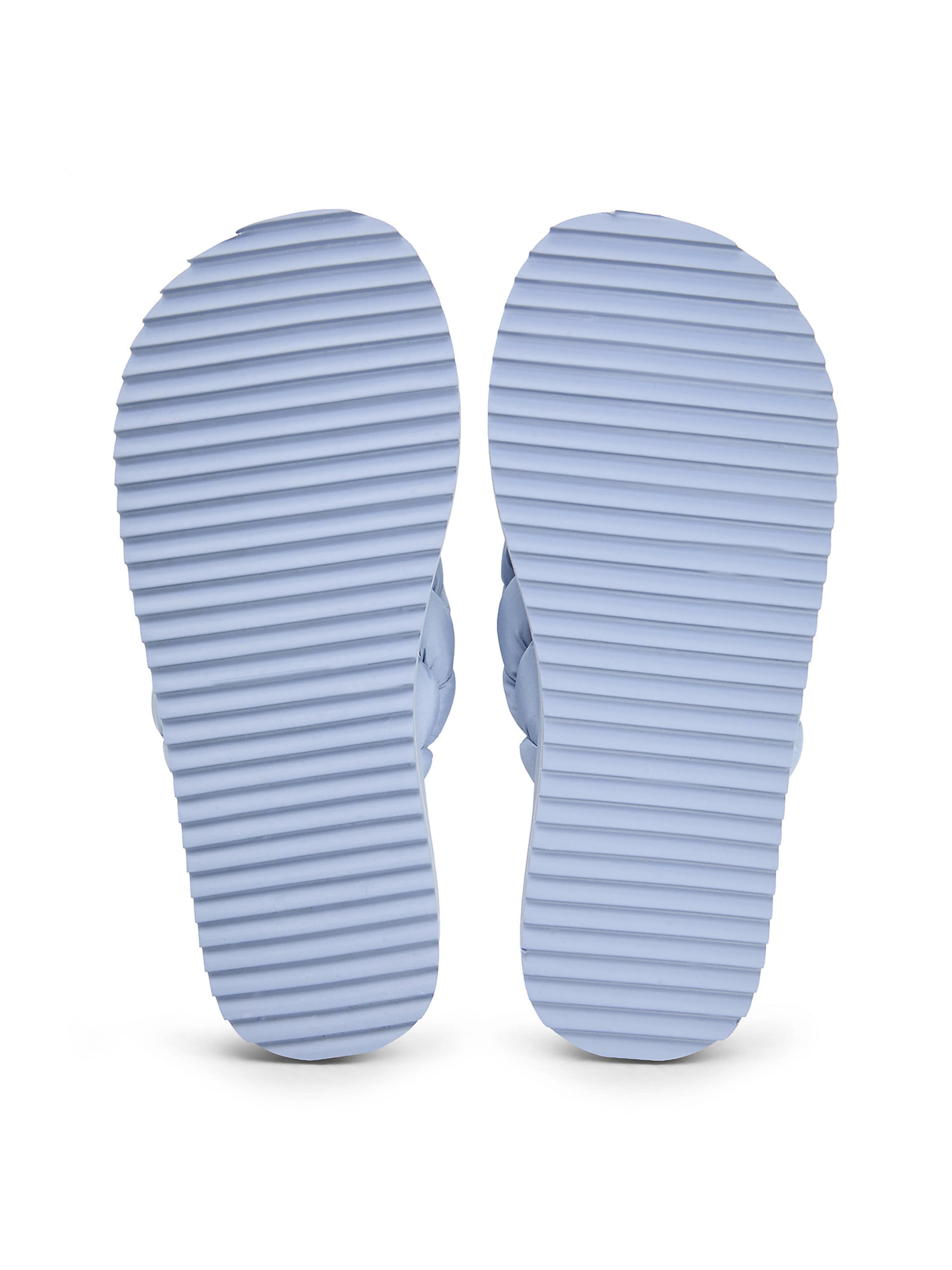 Tommy Jeans T-bar sandals in Blue