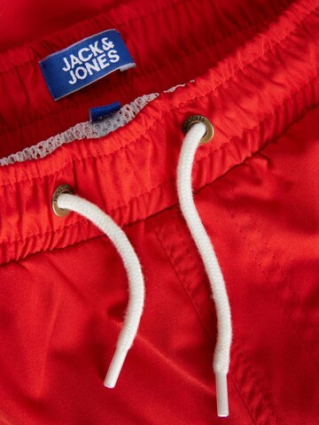 Jack & Jones Junior Board Shorts in Red