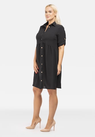 Karko Shirt Dress 'ANKA' in Black