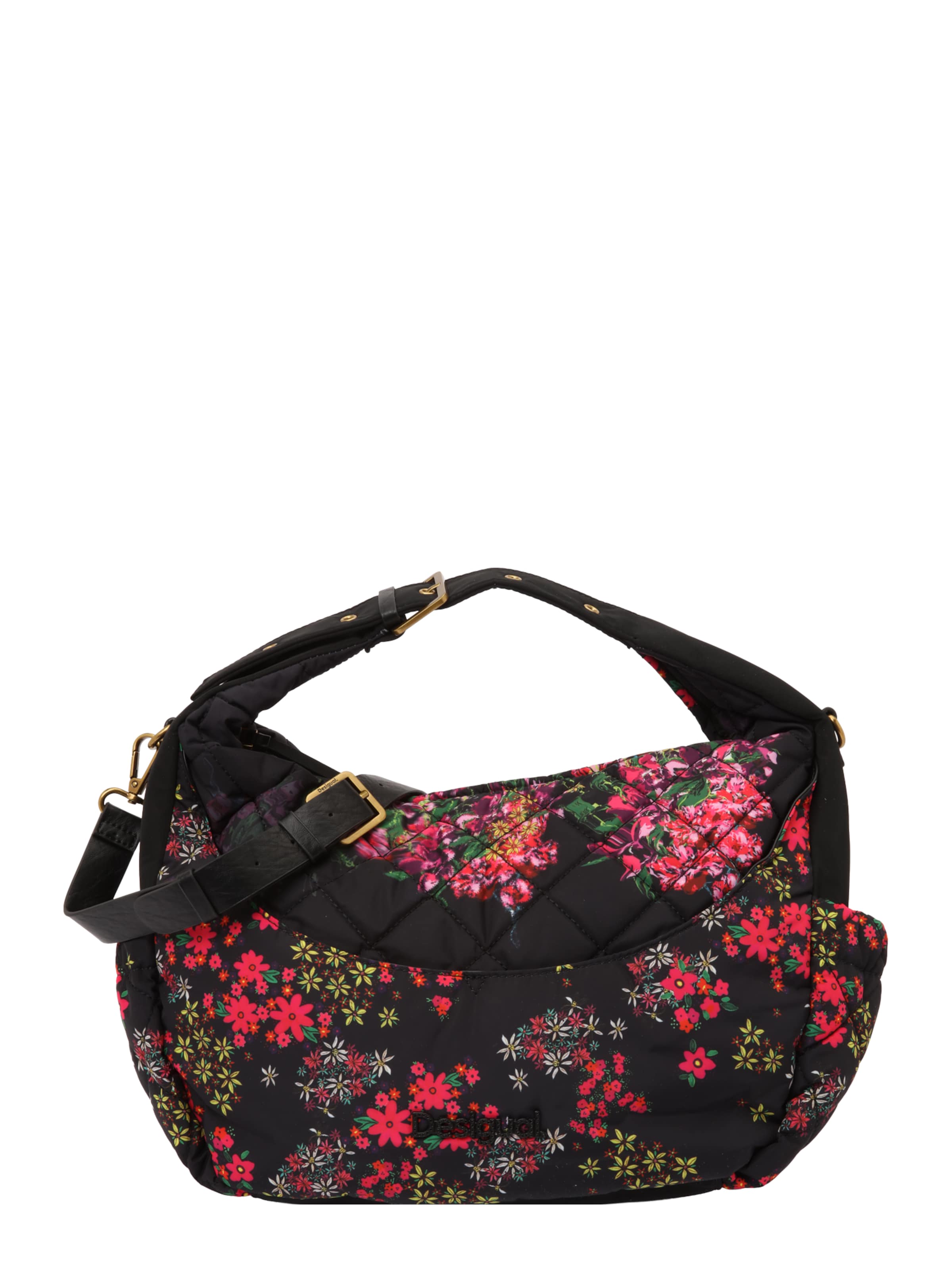 Desigual - Bolso de hombro 'YENES NEW LONDON' en rosa: frente