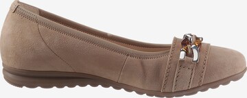 GABOR Ballet Flats in Beige