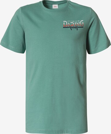 s.Oliver Shirt in Green: front