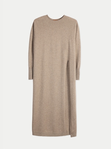 GOBI Cashmere Gebreide jurk 'Gobi Cashmere Side-Slit Maxi Dress' in Grijs