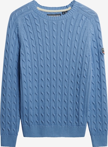 Pull-over Superdry en bleu : devant