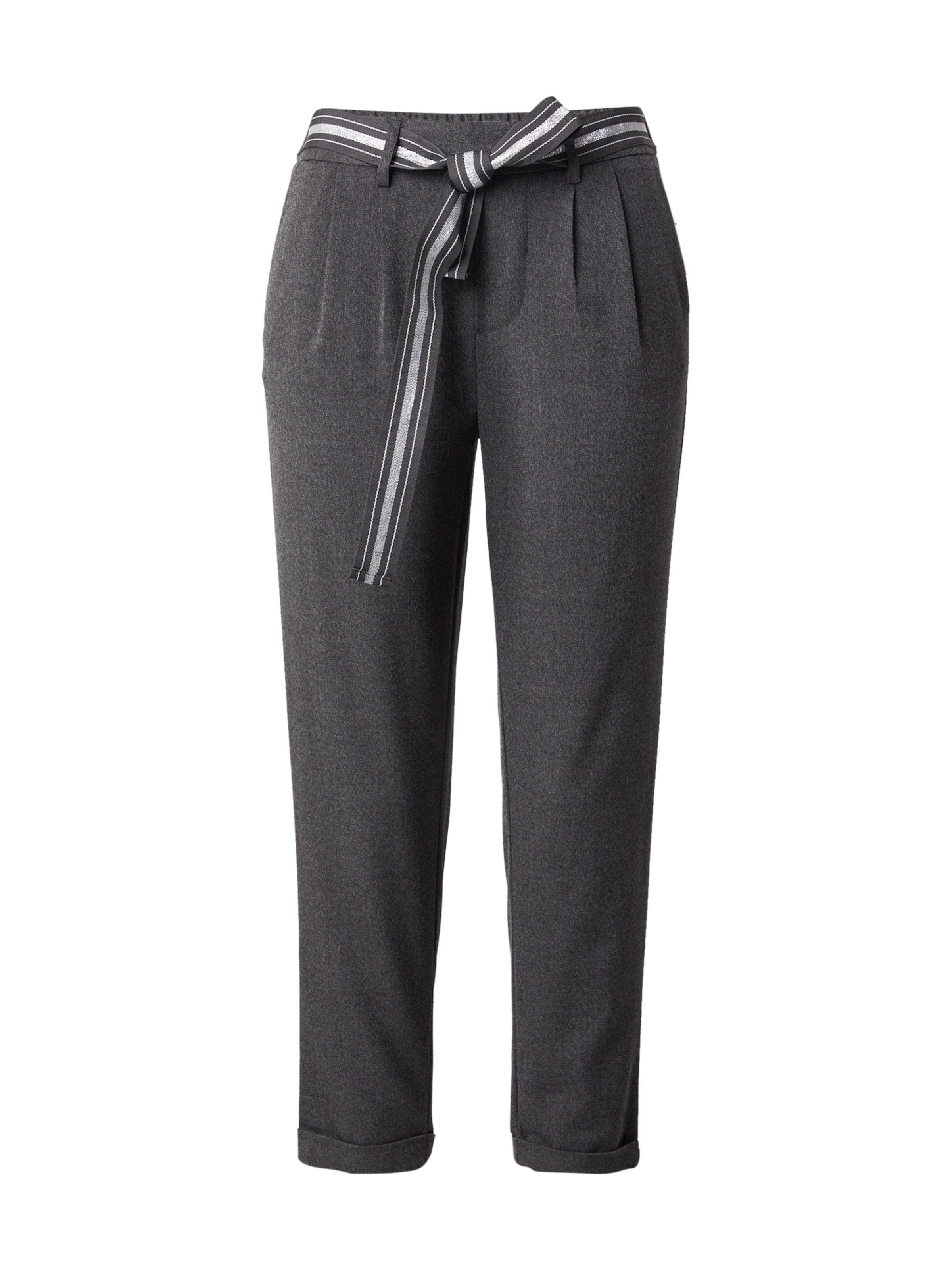 ONLY Loose fit Pleat-front trousers 'ONLRITA' in Grey: front