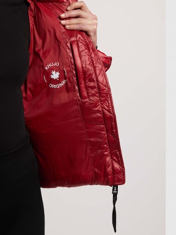 khujo Winter jacket 'Luna' in Red