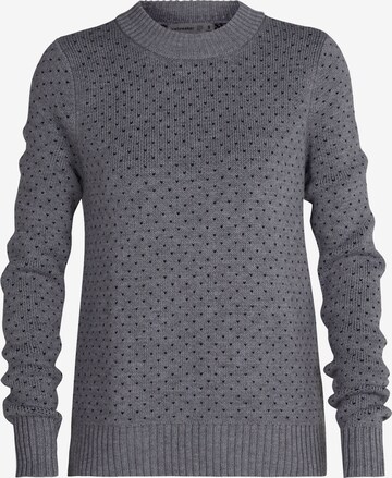ICEBREAKER Sweater 'Waypoint' in Grey: front