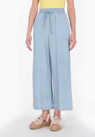 IZIA - Loosefit Pantalón 'Fashion Look' en azul: frente