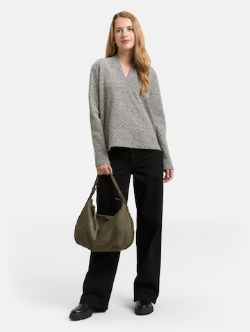 TOM TAILOR Sweatshirt in Schwarz