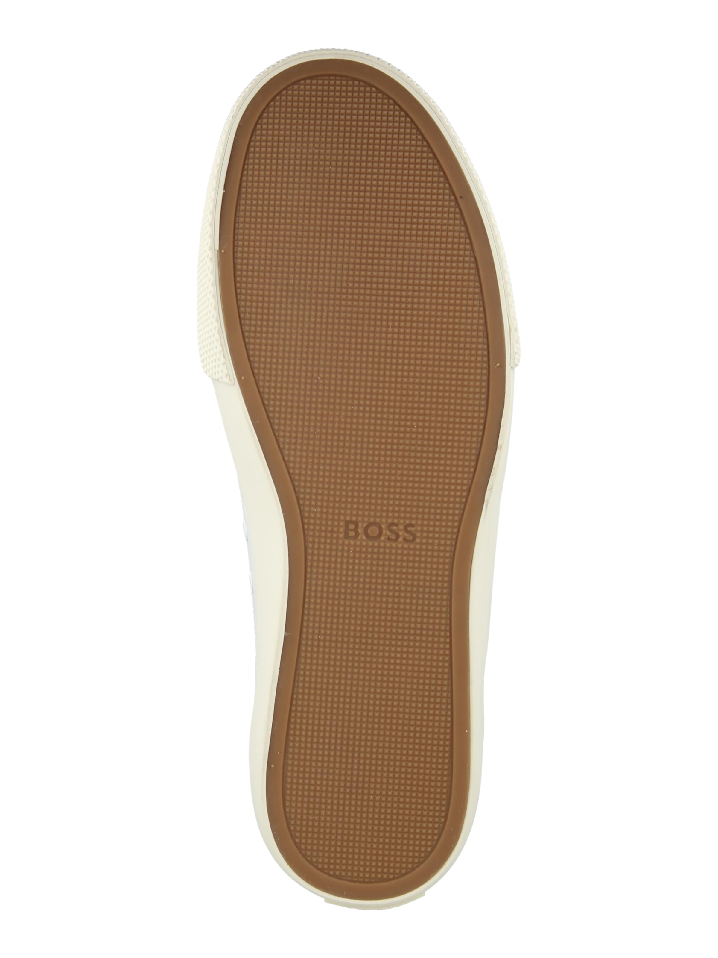 BOSS Rövid szárú sportcipők 'Aiden' - fehér