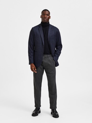 SELECTED HOMME Slim Fit Jakke 'Reno' i blå