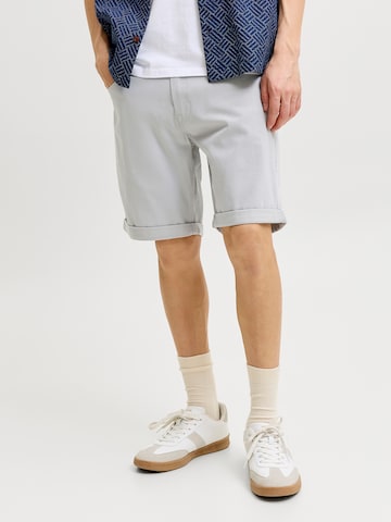 JACK & JONES Обычный Штаны 'JWHRick' в Серый: спереди