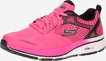 Sneaker bassa 'Go Run' di SKECHERS in rosa: frontale