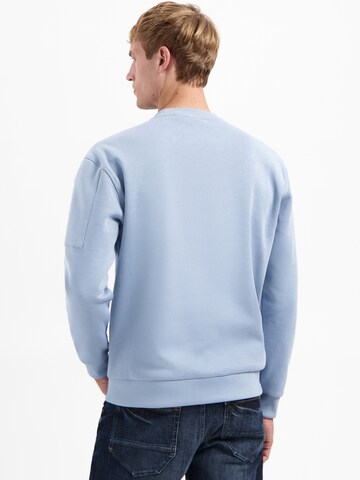 No Excess Sweatshirt in Blauw: terug