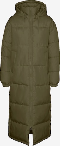 VERO MODA Wintermantel 'VMKLEA' in Groen: voorkant
