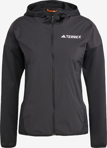 Veste outdoor 'Xperior' ADIDAS TERREX en noir : devant