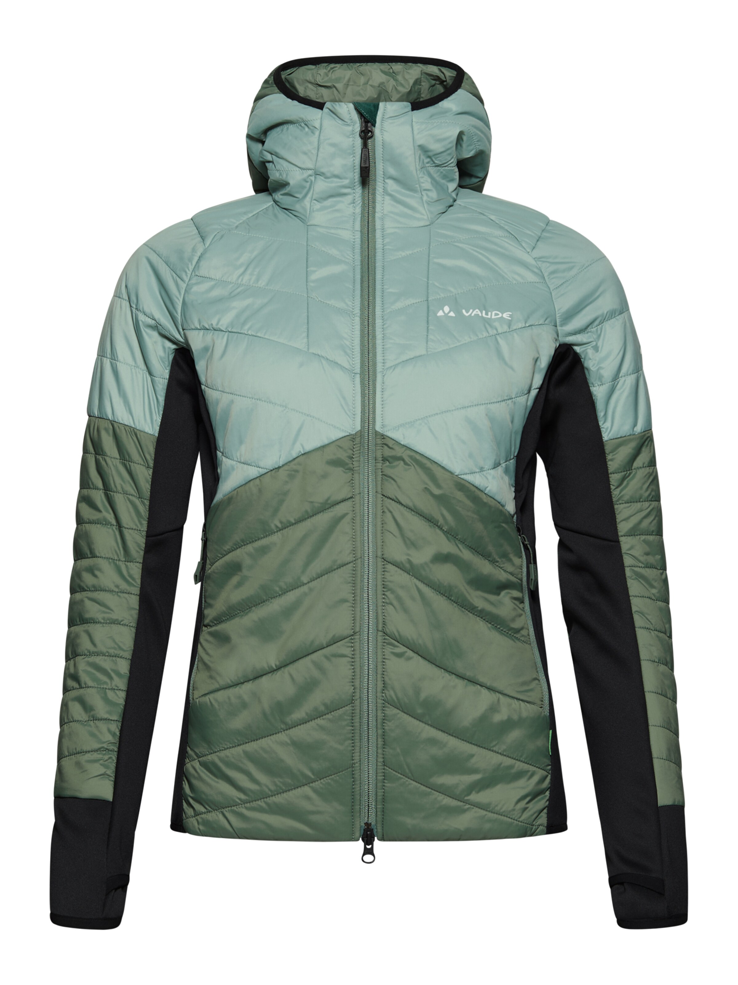 VAUDE Outdoorjas 'Sesvenna IV' in Groen: voorkant
